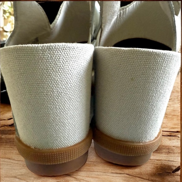 Sorel Joanie II Slingback Sandals Women's Size 8 White /Cream - Picture 7 of 11